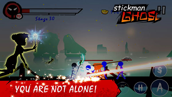 火柴人幽灵最新版(Stickman Ghost)截图3