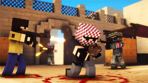 像素突击3d最新版2025(Pixel Strike 3D)截图1