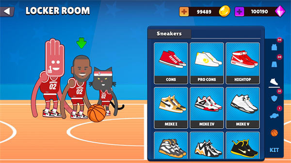蠢萌扣篮2最新版(Dunkers2)截图5