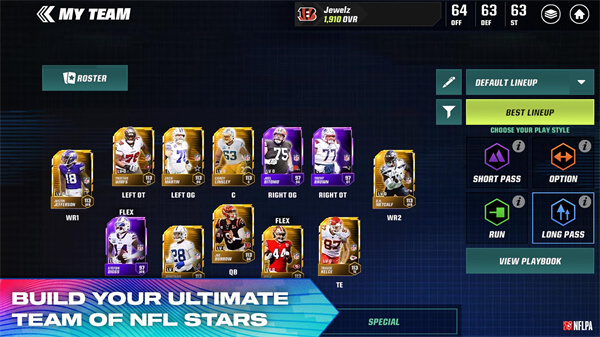 麦登橄榄球24手机版(Madden NFL)截图3
