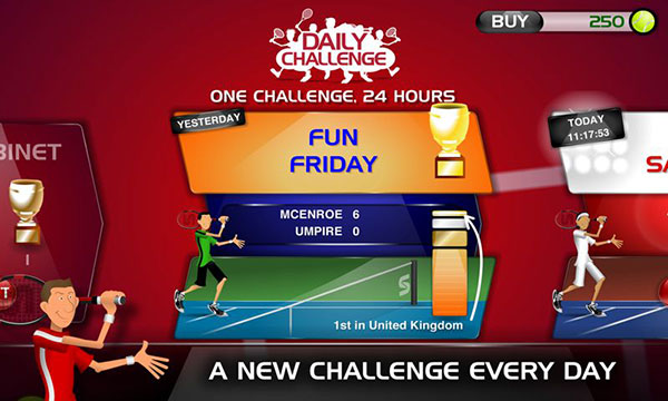 火柴人网球最新版(Stick Tennis)截图1