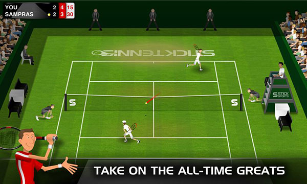 火柴人网球最新版(Stick Tennis)截图3