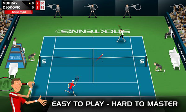 火柴人网球最新版(Stick Tennis)截图4