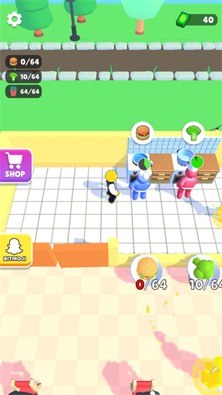 开心厨房免广告最新版(Dining Legend)截图1