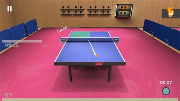 真实乒乓球游戏手机版(Table Tennis ReCrafted)截图2
