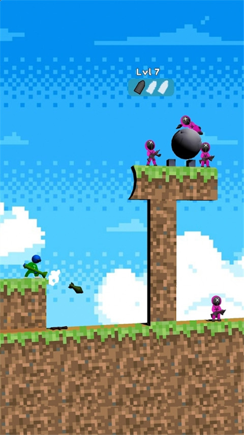 火箭炮小子游戏(Bazooka Boy)截图2