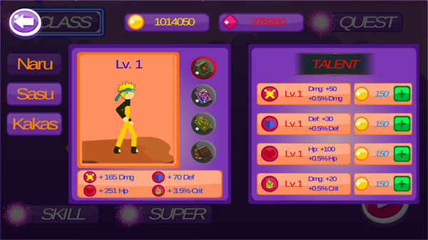 火柴人火影忍者2(Stickman Ninja 2)截图2