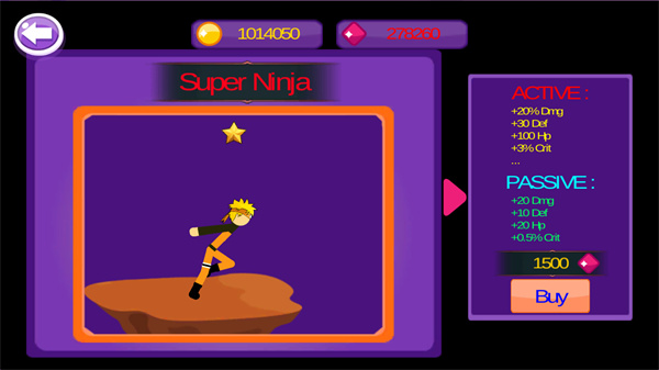 火柴人火影忍者2(Stickman Ninja 2)截图4