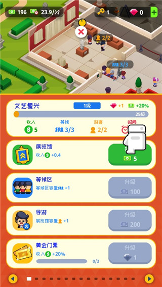 挂机博物馆大亨最新版(Idle Museum)截图3