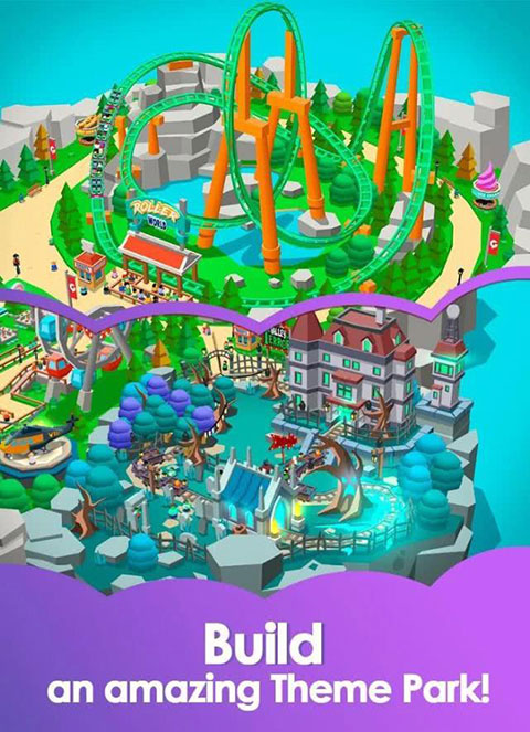 闲置主题公园大亨最新版2025(Theme Park)截图2