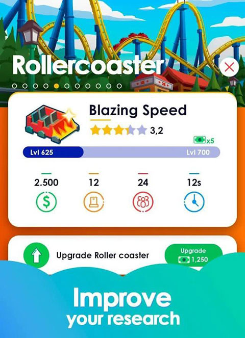 闲置主题公园大亨最新版2025(Theme Park)截图5