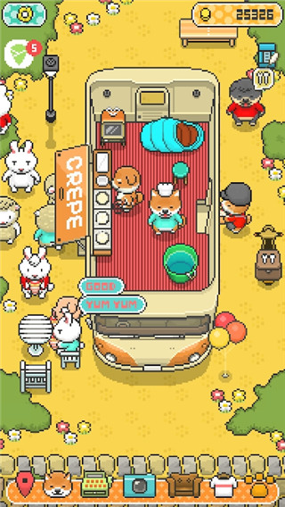 小狗绉纱店烹饪厨师最新版(Food Truck Pup)截图4