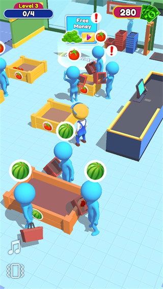 超市帝国最新版(Supermarket Empire)截图3