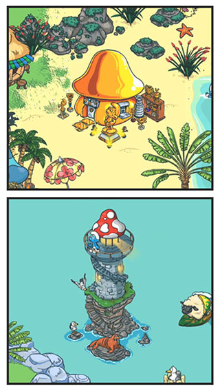 蓝精灵村庄最新版截图4