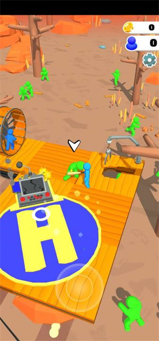 木筏丧尸2025最新版(Zombie Raft)截图1