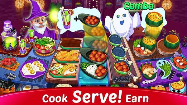 万圣节烹饪最新版本2025(Halloween Cooking)截图3