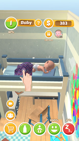 熊孩子模拟器手机版(My Baby Room)截图1
