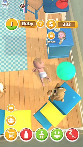 熊孩子模拟器手机版(My Baby Room)截图2
