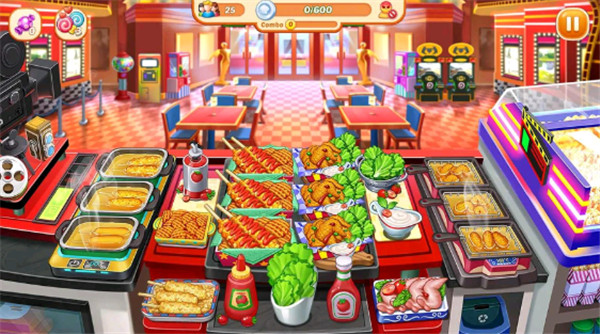 疯狂餐车官方版(Crazy Diner)截图1