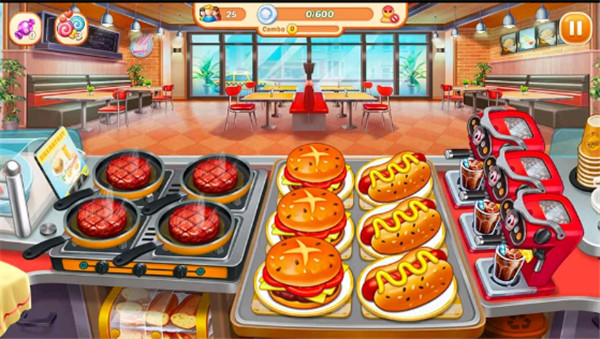 疯狂餐车官方版(Crazy Diner)截图3
