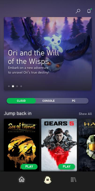 Xbox云游戏App手机版截图1