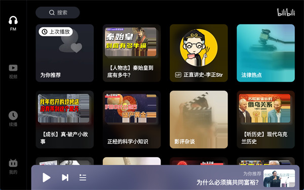 哔哩哔哩车机版hd2025最新版截图1