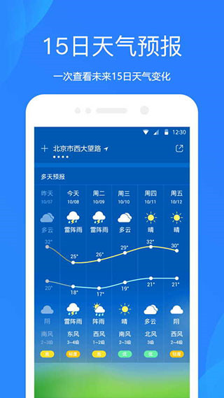 爱尚天气预报2025最新版截图1