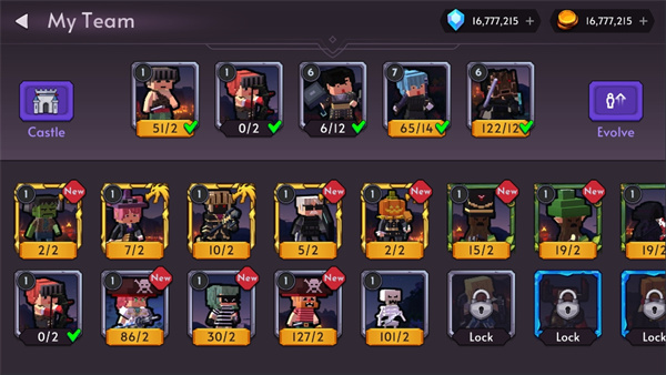 方块战士无限钻石金币版截图2