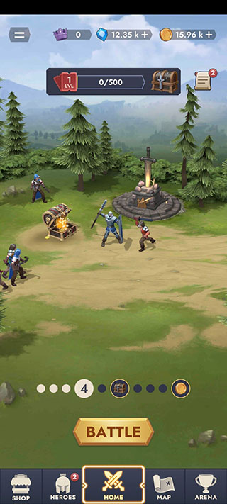 王国战争无限钻石版(Kingdom Clash)截图2