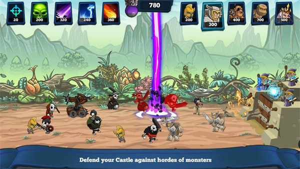 怪兽军团手游官方版(Monster Hordes)截图1