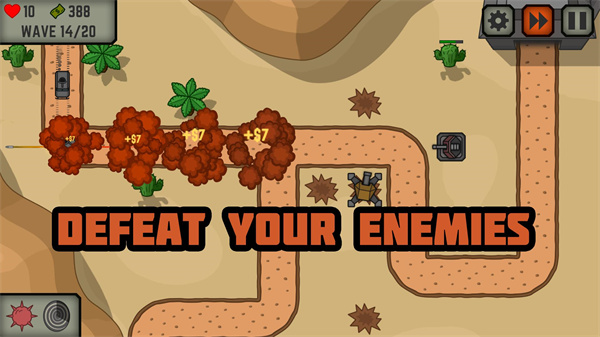 战术战争塔防游戏官方版(Tactical War)截图5
