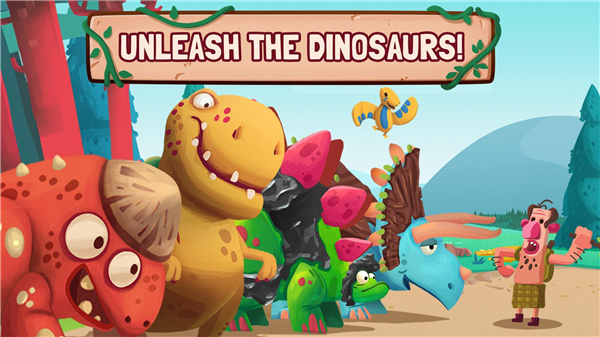 恐龙保卫战最新版(Dino Bash)截图2