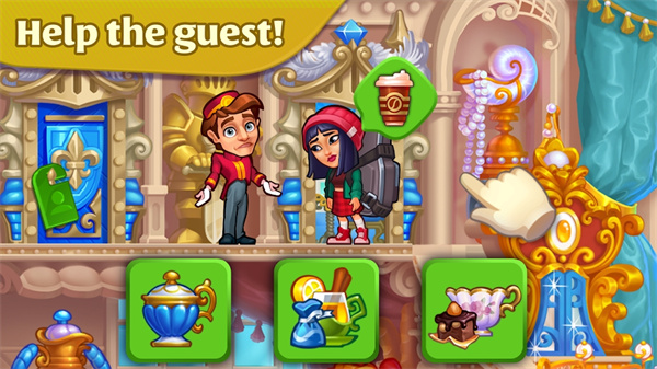 疯狂大酒店中文版游戏(Grand Hotel Mania)截图2