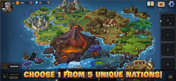 超级战争英雄之地官方正版(Mega War Heroes land)截图3