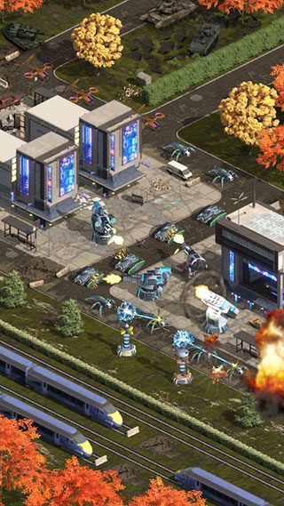 科幻塔防游戏手机版(Protect Defense Sci-Fi Cyber)截图3