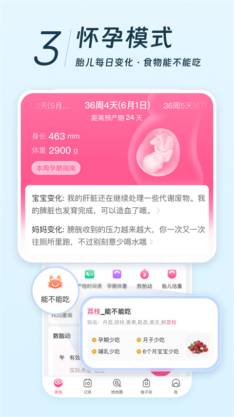 美柚记录月经软件截图4