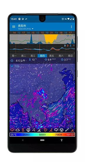 Flowx天气app截图3