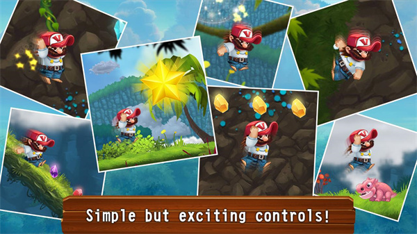 超级丛林跳跃官方正版(SuperJungleJump)截图1