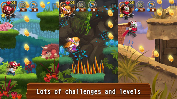 超级丛林跳跃官方正版(SuperJungleJump)截图2