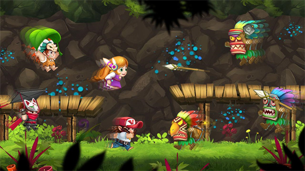 超级丛林跳跃官方正版(SuperJungleJump)截图5