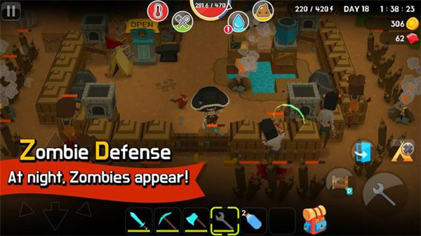 生存大世界游戏(Mine Survival)截图3