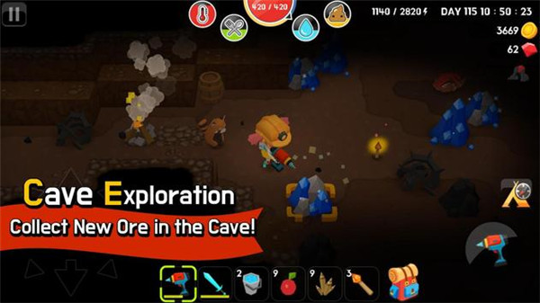 生存大世界游戏(Mine Survival)截图4