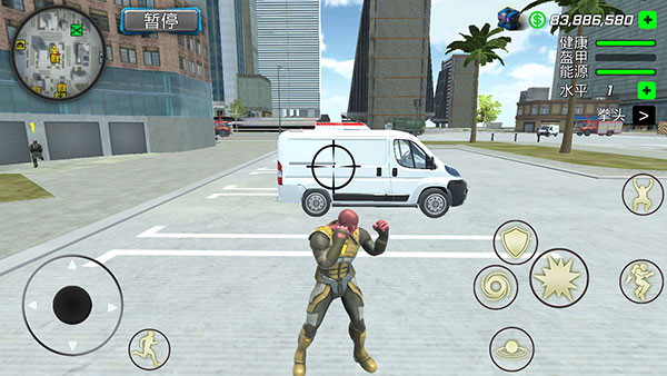 犯罪传奇灭霸官方版(Mobile Rope Hero)