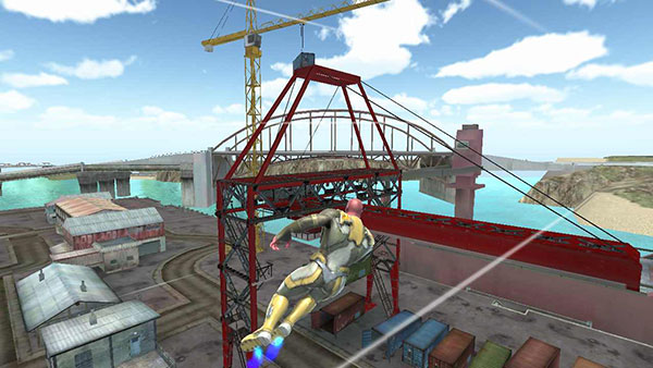 犯罪传奇灭霸官方版(Mobile Rope Hero)截图2