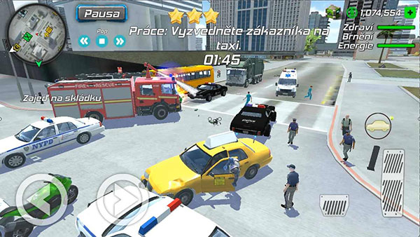 犯罪传奇灭霸官方版(Mobile Rope Hero)截图3