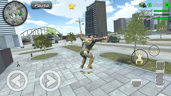 犯罪传奇灭霸官方版(Mobile Rope Hero)截图4