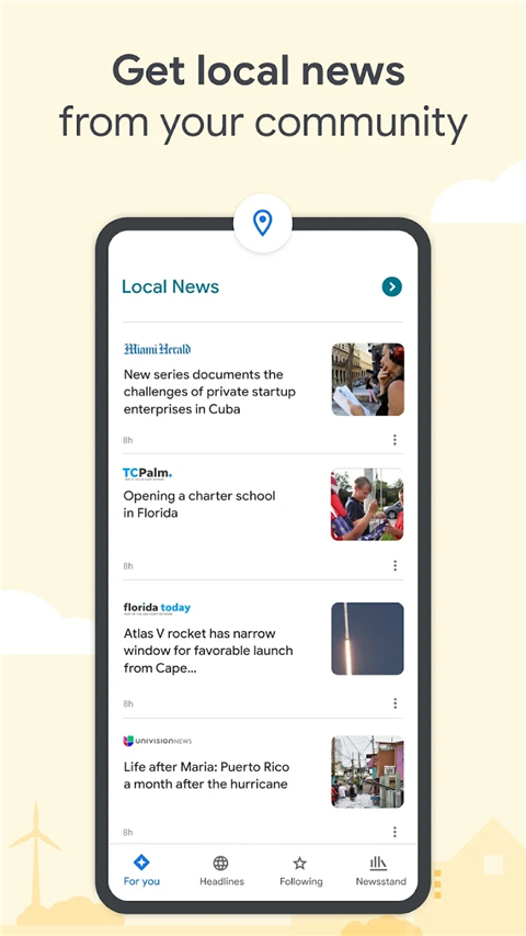 Google新闻app中文版截图1