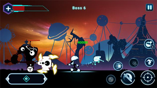 火柴人鬼2星球大战官方版(Stickman Ghost 2)截图4