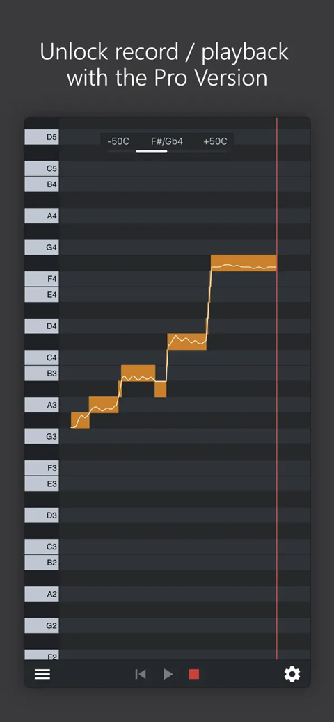 Nail the Pitch应用界面