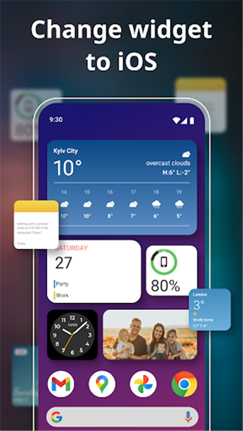 Color Widgets手机组件截图1